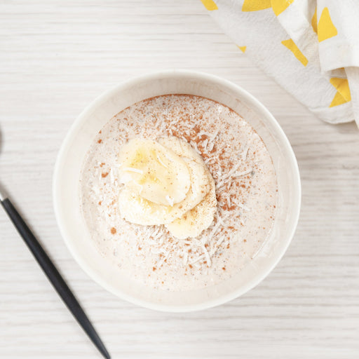 Banana Spice Protein Bircher (GF)