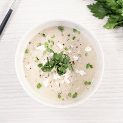Cauliflower & Cannellini Bean Soup (GF) (V)