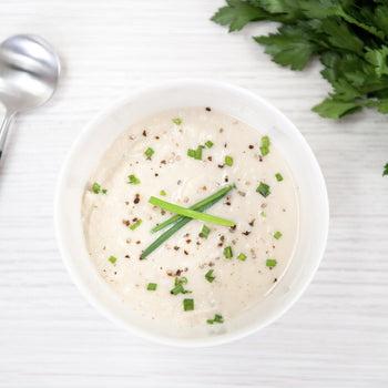 Cauliflower Leek & Bacon Soup (GF)