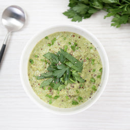 Trio of Green Soup