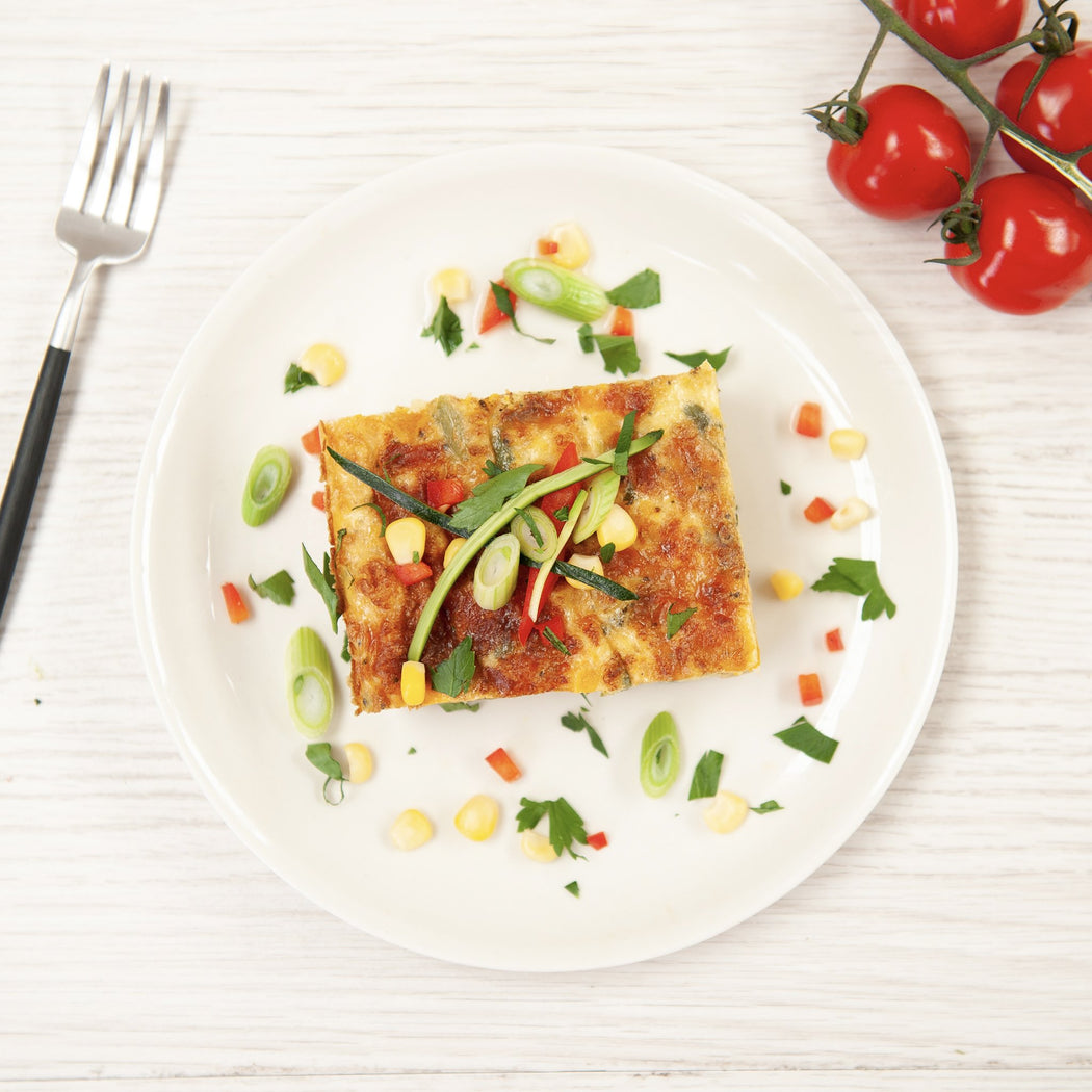Vegetable & Chickpea Frittata (GF) (V)